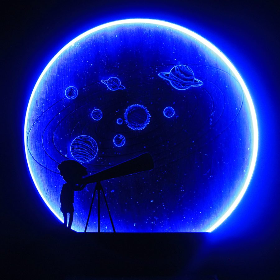 Lámpara Astronomía